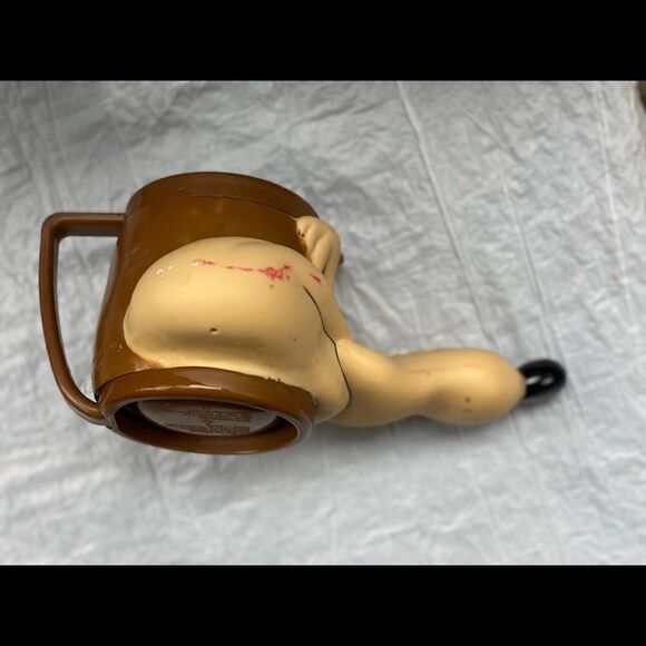 Looney Tunes Wile E. Coyote Plastic 3-D Coffee Mug (Warner Bros.,1992) - Picture 3 of 5